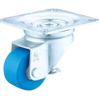 ユーエイ プレート式 自在 アジャスター付キャスター モノマーキャストナイロン 車輪径75mm AFタイプ AF型 取付寸法115×115(105×105) ( AF-75 ) | ORANGE TOOL TOKIWA