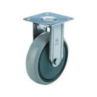 ユーエイ プレート式 固定 ステンレスキャスター ウレタン 車輪径200mm Jタイプ SUS-K型 取付寸法112×63 ( SUS-GUK-200 ) | ORANGE TOOL TOKIWA