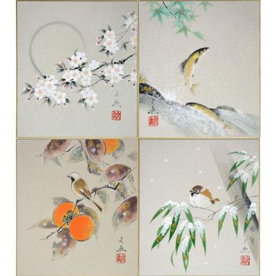 色紙 絵 中谷文魚（絵画）｜美術、工芸品 | 楽器、手芸、コレクション