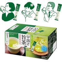 AGF(エージーエフ) 新茶人 早溶け旨茶 宇治抹茶入り上煎茶 スティック 100本 【 お茶 スティック 】【 粉末緑茶 】【 ティーバッグ不要 】 | OSベストアイテムズ