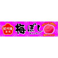 ライオン菓子 梅ぼしキャンディースティック 10粒 ×10個 | OSベストアイテムズ