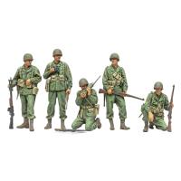 タミヤ(TAMIYA) 1/35 ミリタリーミニチュアシリーズ No.379 アメリカ歩兵 偵察セット プラモデル 35379 成型色 | OSベストアイテムズ