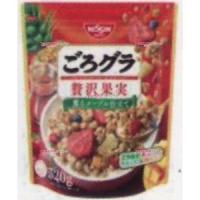 業務用菓子問屋GGx日清シスコ　３２０Ｇ ごろグラ贅沢果実×24個【xw】【送料無料（沖縄は別途送料）】 | スーパー業務用菓子問屋ヤフー店