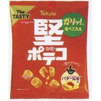 業務用菓子問屋GGx東ハト　５１Ｇ 堅ポテコバター醤油味×48個【xw】【送料無料（沖縄は別途送料）】 | スーパー業務用菓子問屋ヤフー店