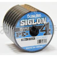 サンライン シグロン PE X4 1.2号(20lb/9.2kg) 100m〜連結  4本撚りPEライン マルチカラー10m×5色 SUNLINE SIGLON | おさかな侍