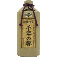 今帰仁 千年の響 長期熟成古酒 ４３度 ７２０ml　【単式蒸留焼酎:泡盛】 | 昭和二年創業の酒屋いいもの長蔵