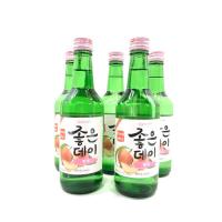 ムハク ジョウンデー ピンク &lt;ピーチ&gt; ３６０ml＊５本セット　【リキュール:韓国酒】 | 昭和二年創業の酒屋いいもの長蔵