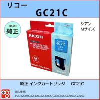 GC21C シアン Mサイズ RICOH（リコー）純正インクカートリッジ IPSiO GX2500 GX3000 GX3000S GX3000SF GX5000 GX7000 | OSC-online