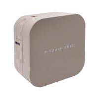 brother ブラザー ピータッチ キューブ PT-P300BTLT ラテ(3.5mm〜12mm幅対応)[スマホ接続用ラベルライター P-TOUCHCUBE][別途延長保証契約可能][送料無料] | おしゃれcafe