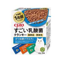 いなばペットフード CIAO すごい乳酸菌クランキーBOX かつお節バラエティ 20g×10袋[happiest][SBT] | おしゃれcafe