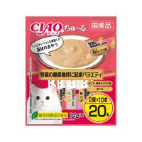 いなばペットフード CIAO ちゅ〜る 腎臓の健康維持に配慮バラエティ 14g×20本[happiest][SBT] | おしゃれcafe