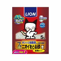 ライオン商事 ニオイをとる砂 7歳以上 鉱物タイプ 5L[happiest][SBT] | おしゃれcafe