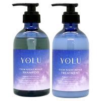 [セット]YOLU(ヨル)ナイトリペア シャンプー・ トリートメント [カーム]本体 容量440ml+440g ナイトリペア スリークナイトケア セラミド 夜間美容[送料無料] | おしゃれcafe