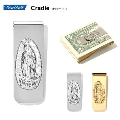 RADIALL PURE SUPPLY マネークリップ RADIALL マネークリップ “CRADLE MONEY CLIP” (Silver Plated
