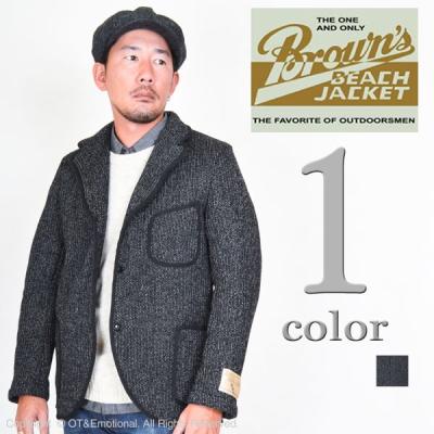 トロフィークロージング　Brown's BEACH JACKET　カバーオール TROPHY CLOTHING（トロフィークロージング） ブラウン ブラウンズ