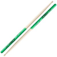 Zildjian ジルジャン ドラムスティック Super 7A GREEN DIP メイプルグリーン LAZLZS7AMDG | 大谷楽器