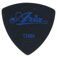 【ピック5枚セット】 ARIA RUBBER GRIP Triangle P-RG01 050 BK 0.50mm THIN Black アリア ピック トライアングル ギター ベース アコギ用 | 大谷楽器