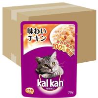 カルカン キャットフード パウチ 1歳から 味わいチキン 成猫用 70g×160袋 (ケース販売) | OTC-STORE