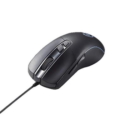 エレコム ゲーミングマウス 5ボタン 高性能ゲーミングセンサー 8000万回耐久スイッチ 4段階DPI切替(700~6200) ブラック M-G01URBK otogizakka_me99127e920b?