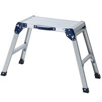 山善 アルミ製踏み台2段 脚立 洗車台 幅99.5×奥行41×高さ60cm 耐荷重100kg 天板幅60cm KA-E60 | 雑貨屋MelloMellow