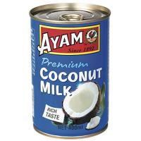 AYAM(アヤム) ココナッツミルク プレミアム 400ml (添加物不使用 | 中鎖脂肪酸 15.9% | ハラル認証取得) | 雑貨屋MelloMellow