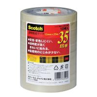 3M スコッチ 透明テープ 10巻パック 12mm×35m 大巻 500-3-1235-10P | 雑貨屋MelloMellow