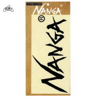 NANGA NANGA ロゴカッティングステッカーBLK S N1StBKE3 ナンガ【セール価格品は返品・交換不可】 | OTONA GARAGE Yahoo!店