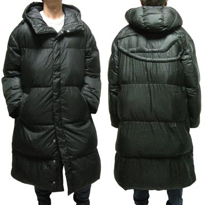 未使用　DIESEL 黒 ジャケット 中綿入りフードコート DIESEL ディーゼル 中綿ジャケット コート メンズ フェイクファー