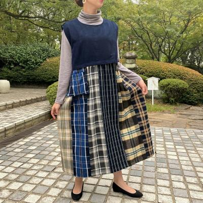 藍染 刺し子（ワンピース）｜ワンピース、チュニック | ファッション