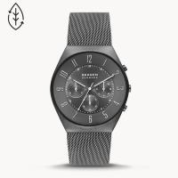 スカーゲン GRENEN クロノグラフ チャコールステンレススチール メッシュウォッチ #SKW6821 SKAGEN | ベルモ オンライン Yahoo!店