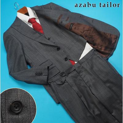 麻布テーラー　スーツセットアップ　3ピース　イタリア製高級生地ゼニヤ 麻布テーラー 新品サンプル azabu tailor 秋冬『Ermenegildo Zegna