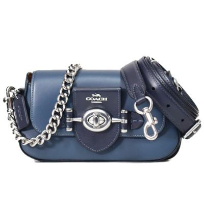 3way コーチ　COACH レザー ネイビーバッグ ショルダー　F30525 3way コーチ COACH レザー ネイビーバッグ ショルダー F30525