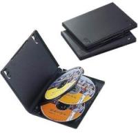 【新品/取寄品/代引不可】DVDトールケース(4枚/ブラック/3個) CCD-DVD08BK | 秋葉原　アウトレットプラザ