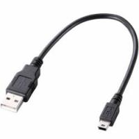 【新品/取寄品/代引不可】USB2.0ケーブル/ゲーム用/A-miniBタイプ/0.25m/ブラック U2C-GMM025BK | 秋葉原　アウトレットプラザ