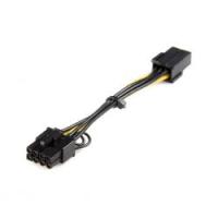 【新品/取寄品/代引不可】PCI Express電源6ピン - 8ピン変換アダプタケーブル 8ピン補助電源コネクタを必要とするグラフィックカードに対応 | 秋葉原　アウトレットプラザ