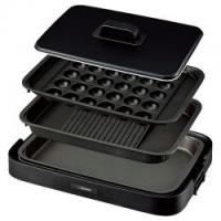 【新品/取寄品】象印 ホットプレート やきやき  EA-KJ30-BA ブラック プレート3枚ZOJIRUSHI | 秋葉原　アウトレットプラザ