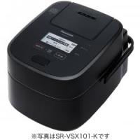 【新品/取寄品】Panasonic スチーム&amp;可変圧力ＩＨジャー炊飯器 1升炊き SR-VSX181-K ブラック  パナソニック | 秋葉原　アウトレットプラザ