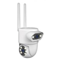 【新品/取寄品/代引不可】スマートカメラ 2眼/防水/首振/照明 KJ-207 | 秋葉原　アウトレットプラザ