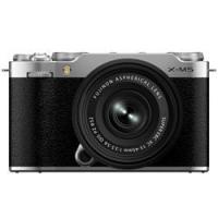 FUJIFILM X-M5 XC15-45mmレンズキット シルバー ミラーレスデジタルカメラ 富士フィルム | 秋葉原　アウトレットプラザ