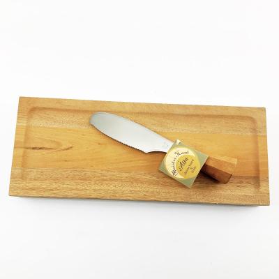 ビンテージDANSK カッティングボードとチ-ズナイフセットです。 Dansk Knife - MCM - Teak - Cheese - Serving - Original Box