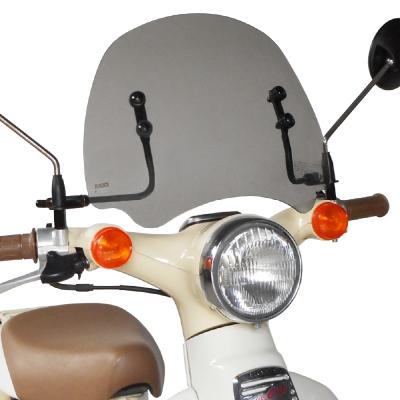 リトルカブ　カブラ　純正オプション　スクリーン　バイザー Amazon | 旭風防(AF ASAHI) ショートバイザー [ リトルカブ