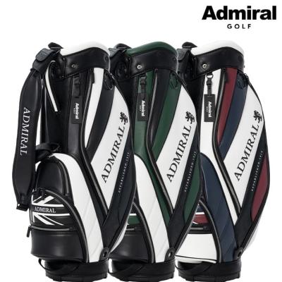Admiral キャディバッグ（色：レッド系）｜ゴルフ用バッグ｜ゴルフ