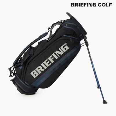 BRIEFING キャディバッグ（色：ネイビー系）｜ゴルフ用バッグ｜ゴルフ