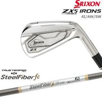 【在庫品組立発送】スリクソン ZX5 MK II Mk2 アイアン単品(4I AW SW) SRIXON スチールファイバー fc (テーパー) SteelFiber TRUE TENPER | カスタムクラブ工房 OVDGOLF