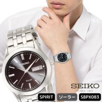 セイコー SEIKO スピリット SPIRIT SBPX083 ソーラー メンズ 正規品 腕時計 メンズ ブラック アナログ ウォッチ セイコー セレクション | オーバーフラッグ