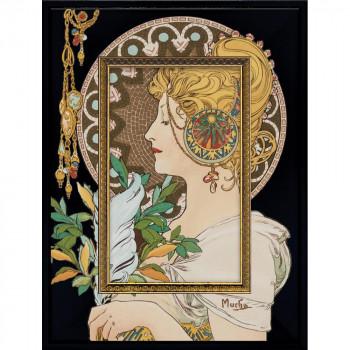 ミュシャ 缶（絵画）｜美術、工芸品 | 楽器、手芸、コレクション の