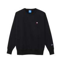 ヘインズ HANES C3-YS050 CREW NECK SWEATS ATHLETIC WEAR SWEAT SHIRTS ブラック | オーバーフラッグスポーツ