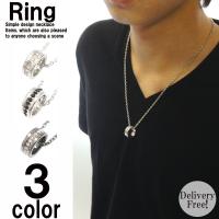 ネックレス メンズ メンズネックレス レディースネックレス リングクリスタルネックレス 即配 O かわいいアクセサリー販売over Rag 通販 Yahoo ショッピング