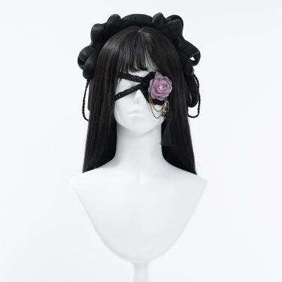 和柄レースアップスカート　スカパン　オッズオン　和ロリ セール】総レースサイドレースアップミニスカパン（スカート）｜ROJITA