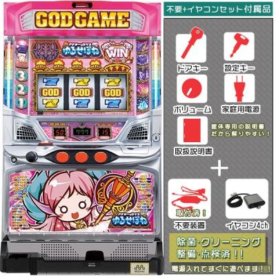 週末特価】【送料無料】【パチスロ実機】ペルソナ4 イヤホンコンバータ付属